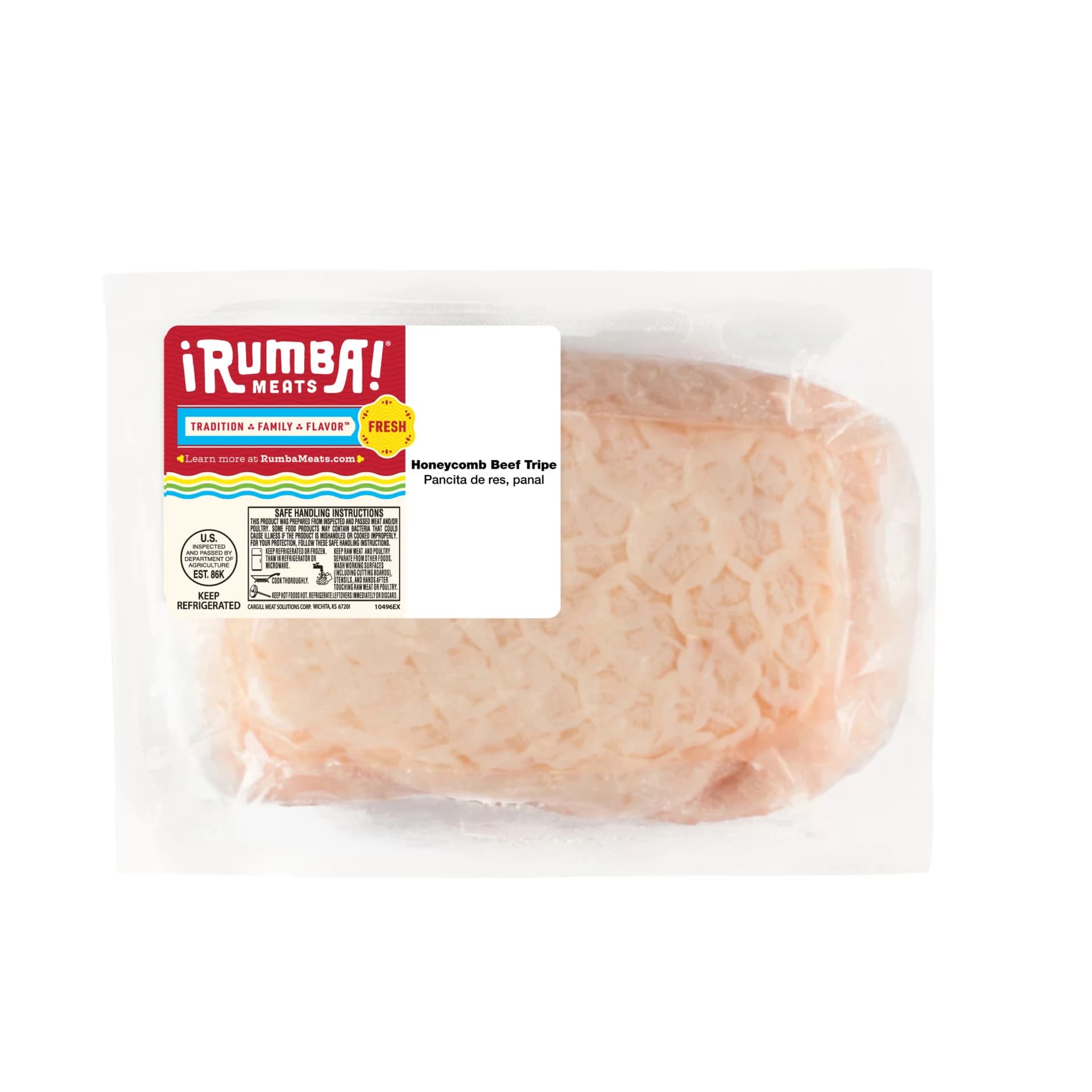 Rumba Meats Beef Honeycomb Tripe (Pancita De Res, Panal), Fresh, 2.45-3.45 lbs. — product image 1
