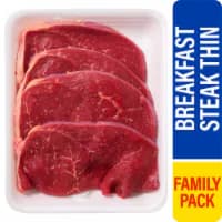 Thin Cut Breakfast Beef Steak Family Pack — product image 1
