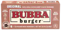 Bubba Burger® Original All Beef Burgers — product image 1