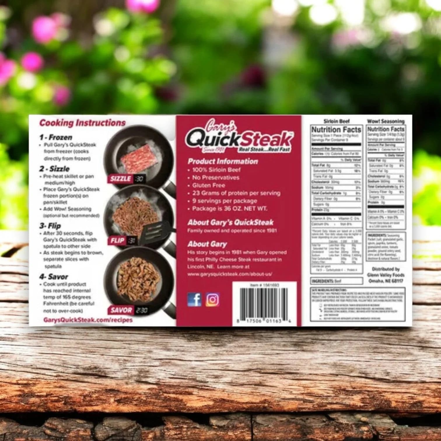 Gary's Quick Steak, 36 oz — product image 3