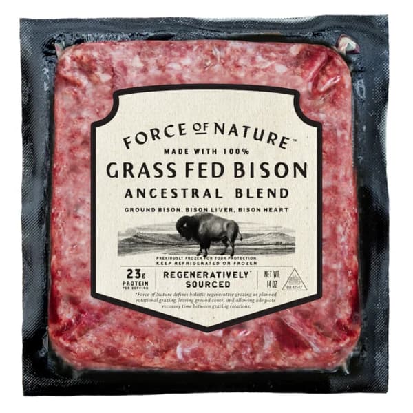 Force of Nature Ancestral Blend Ground Bison — product image 1