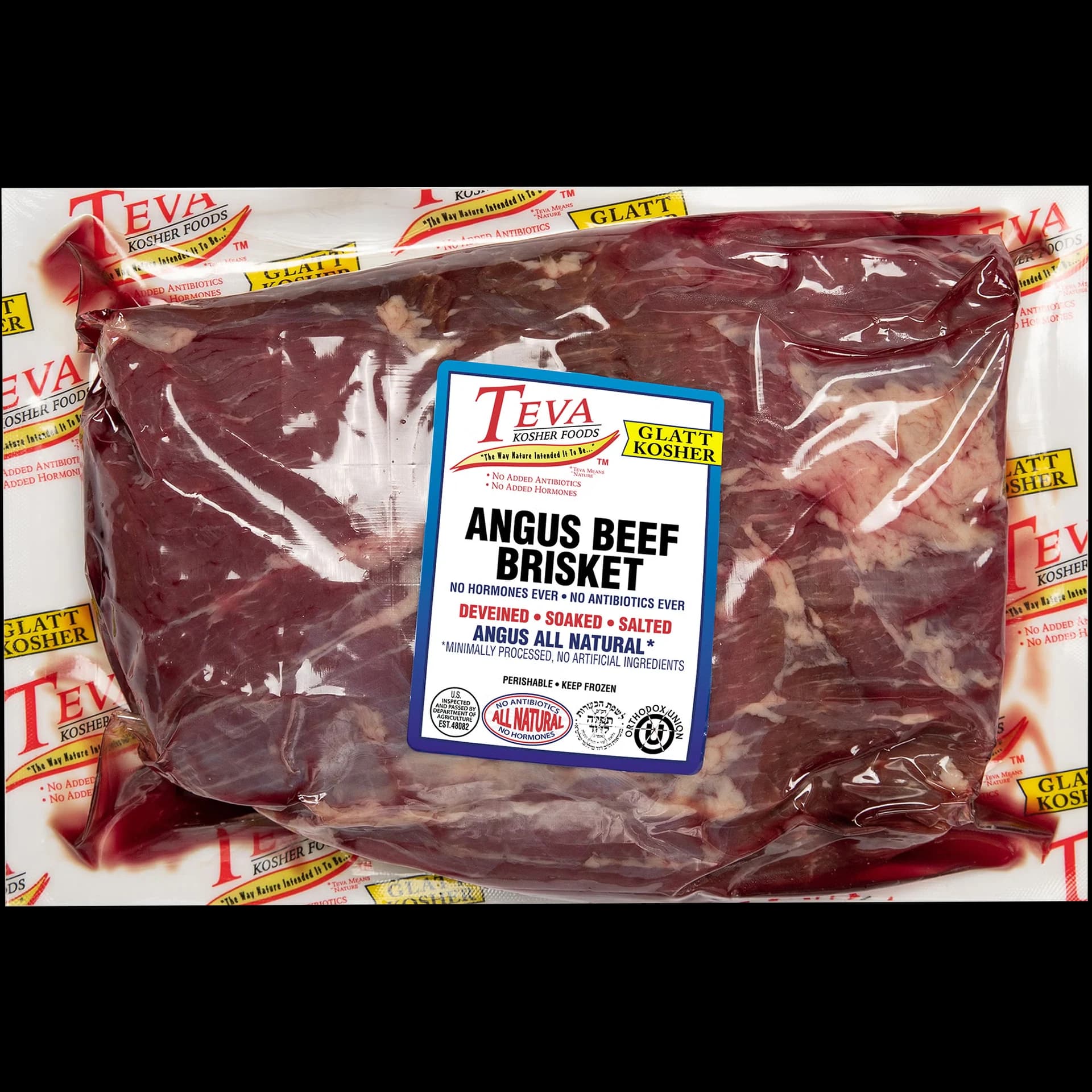 Teva Glatt Kosher Angus Beef Brisket — product image 1