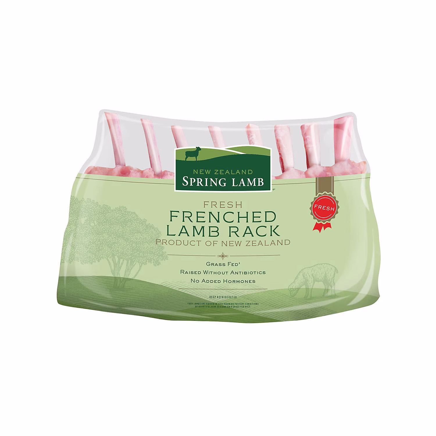 Fresh New Zealand rack of lamb, case — product image 2