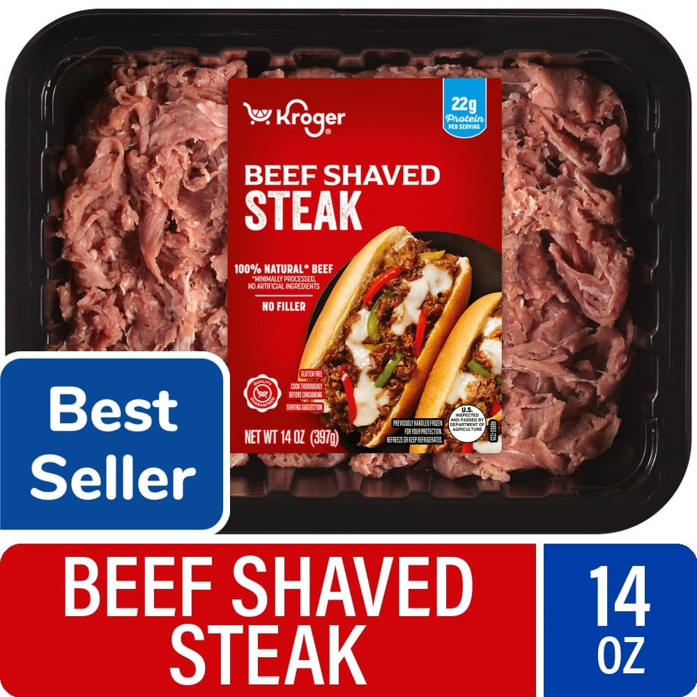 Kroger Beef Shaved Steak, 14 oz — product image 4