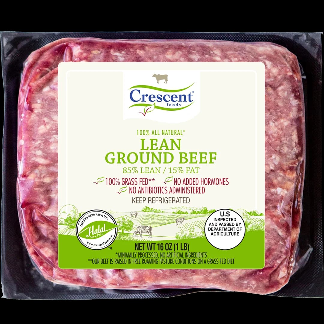Crescent Foods Halal Premium Beef Box — 85/15 ground beef, 3 x 1 lb — product image 1