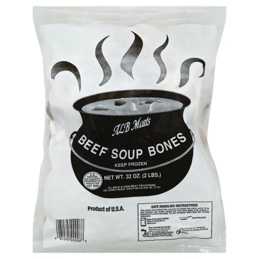 ALB Meats Beef Soup Bones, 32 oz — product image 2