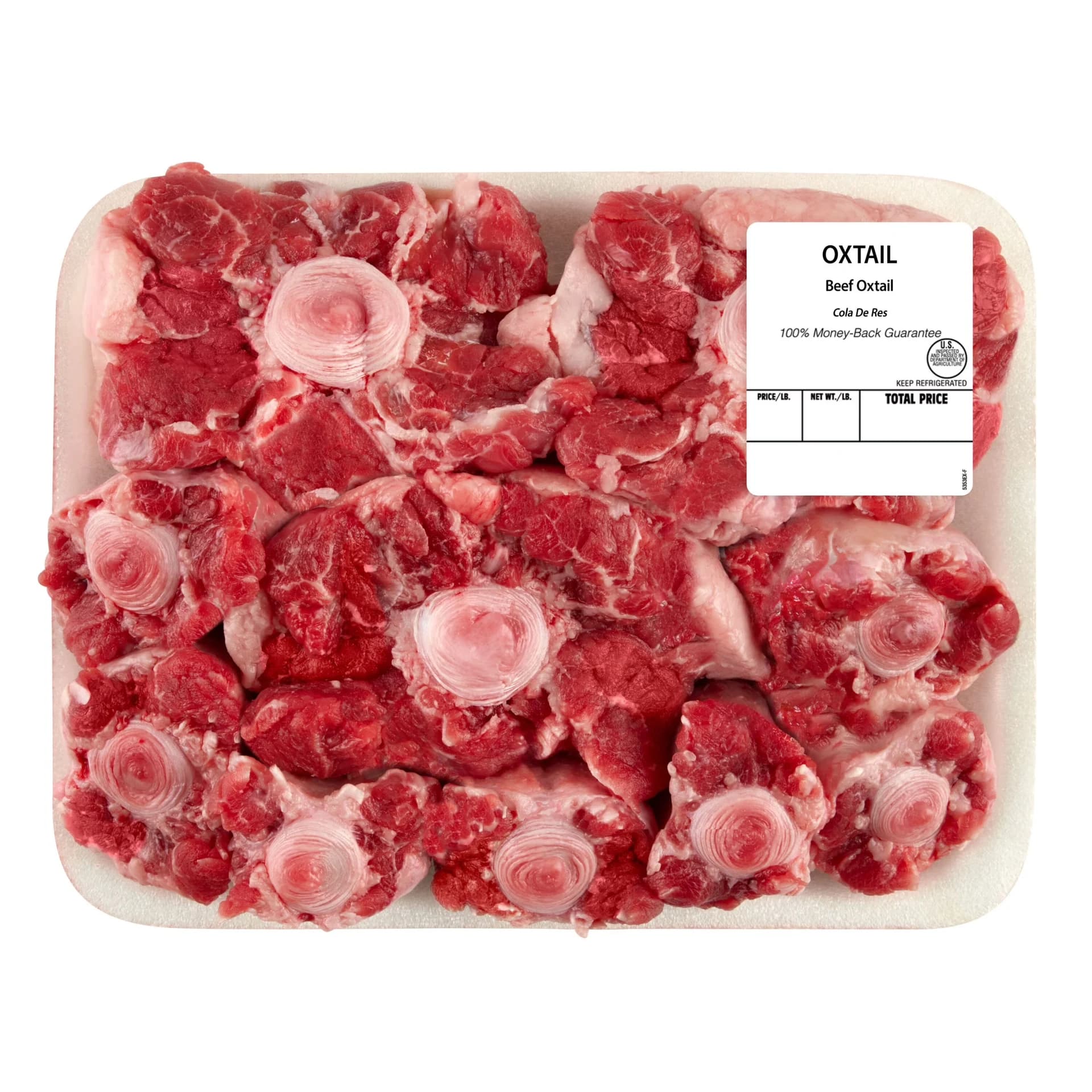 Beef Oxtail Pieces, Tray, Fresh, 2.0 - 3.5 lb — product image 1