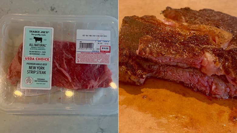 All Natural USDA Choice Premium Angus Beef New York Strip Steak — product image 1