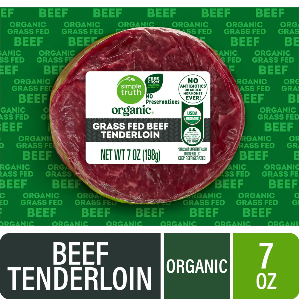 Simple Truth Organic® Beef Tenderloin Steak — product image 2