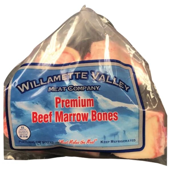 Willamette Valley Meat Company Frozen Beef Marrow Bones — product image 1