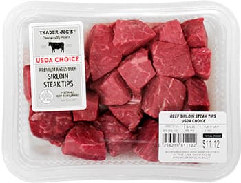 USDA Choice Premium Angus Beef Sirloin Steak Tips — product image 1