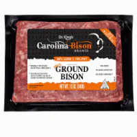 Dr. King's Carolina Bison Ground Bison 90/10, 12 oz — product image 1