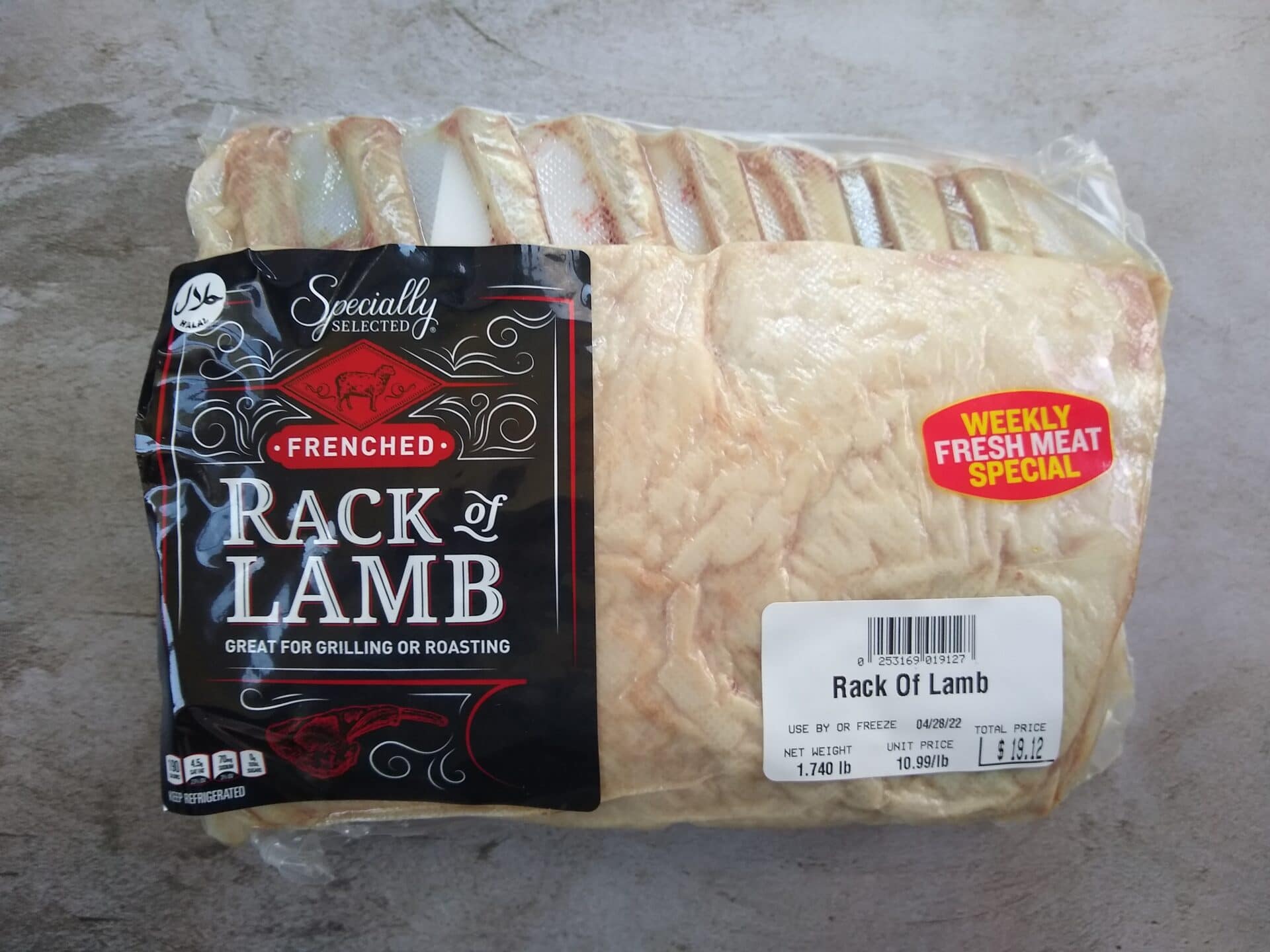 Specially Selected Fresh Rack of Lamb — product image 1