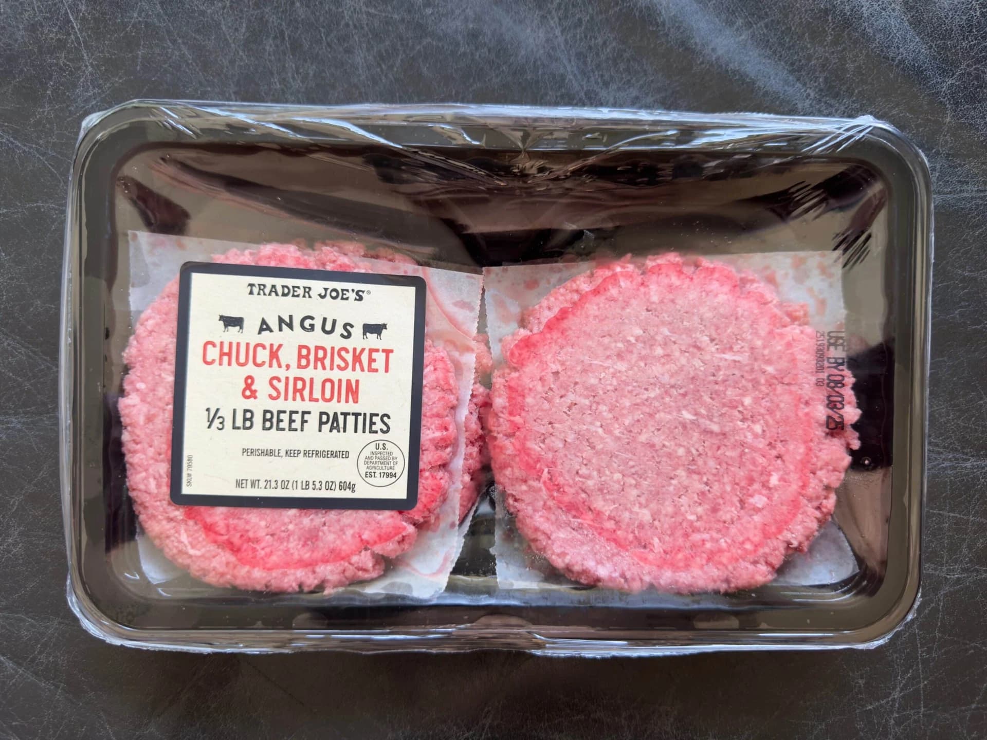 Angus Chuck, Brisket & Sirloin Beef Patties — product image 2