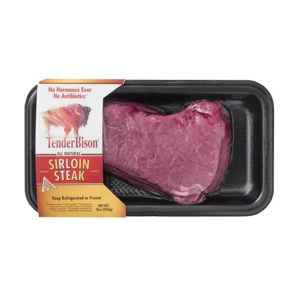 Tender Bison Bison Sirloin Steak — product image 1
