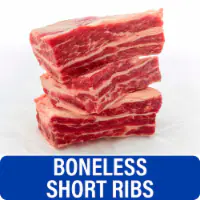 Choice Boneless Short Beef Ribs (4 per Pack) — product image 1
