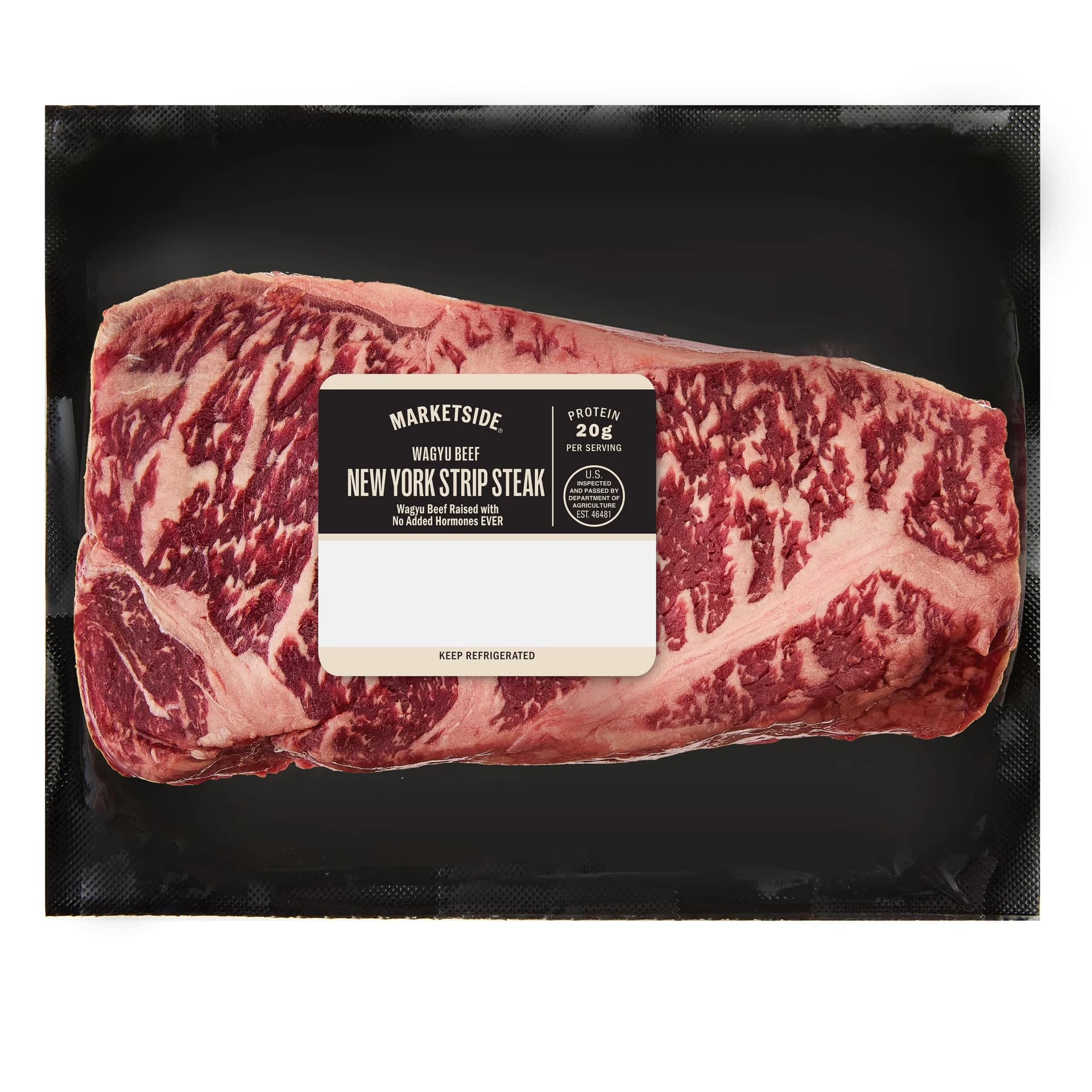 Marketside Wagyu Beef New York Strip Steak, 0.38 - 0.77 lb — product image 1
