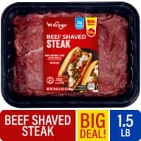 Kroger Beef Shaved Steak BIG DEAL, 24 oz — product image 1