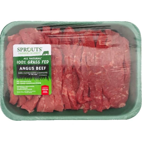 Sprouts Grass-Fed Fresh Boneless Angus Beef Stir Fry — product image 1