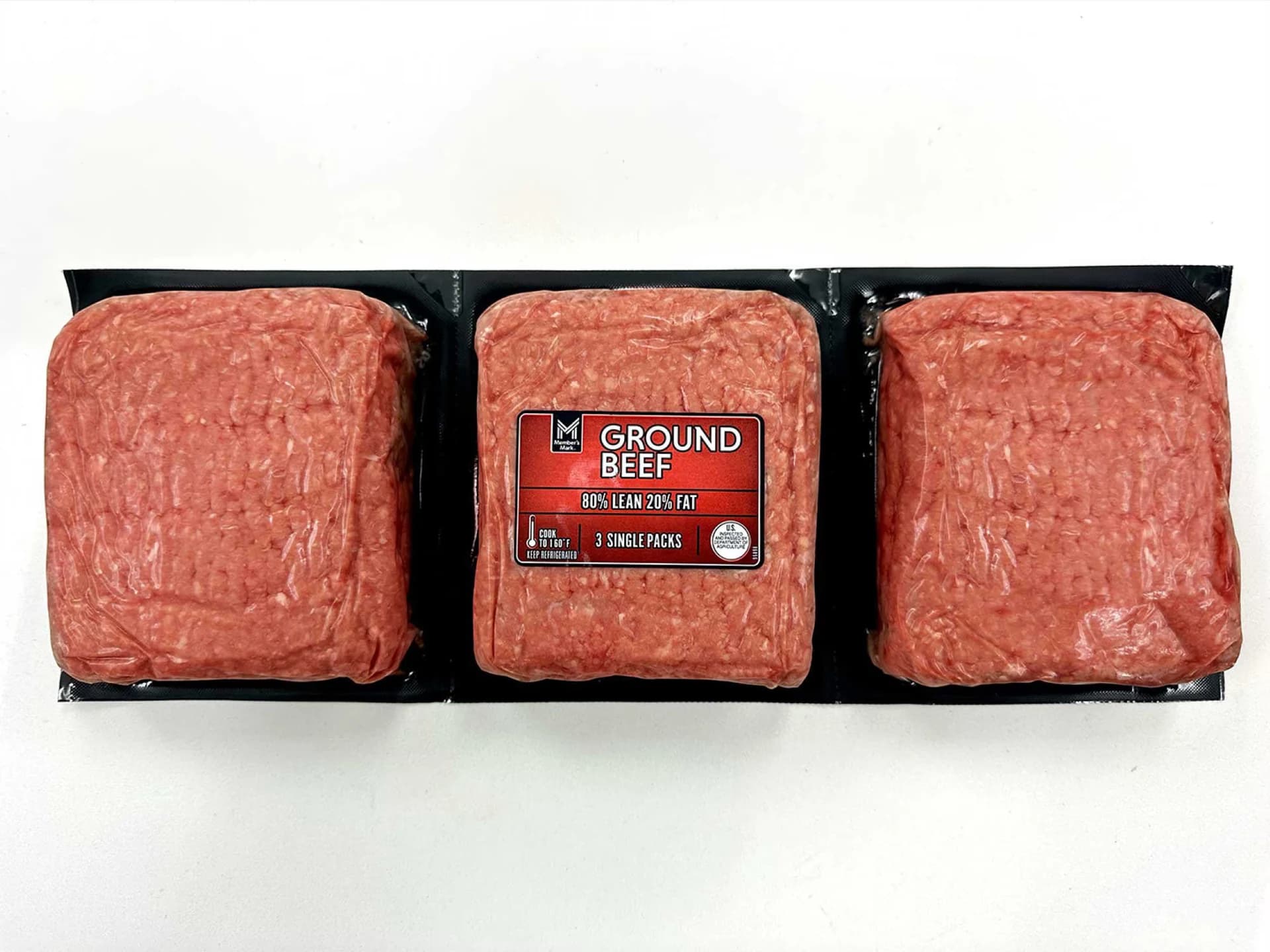 Member's Mark 80/20 Ground Beef, priced per pound — product image 1