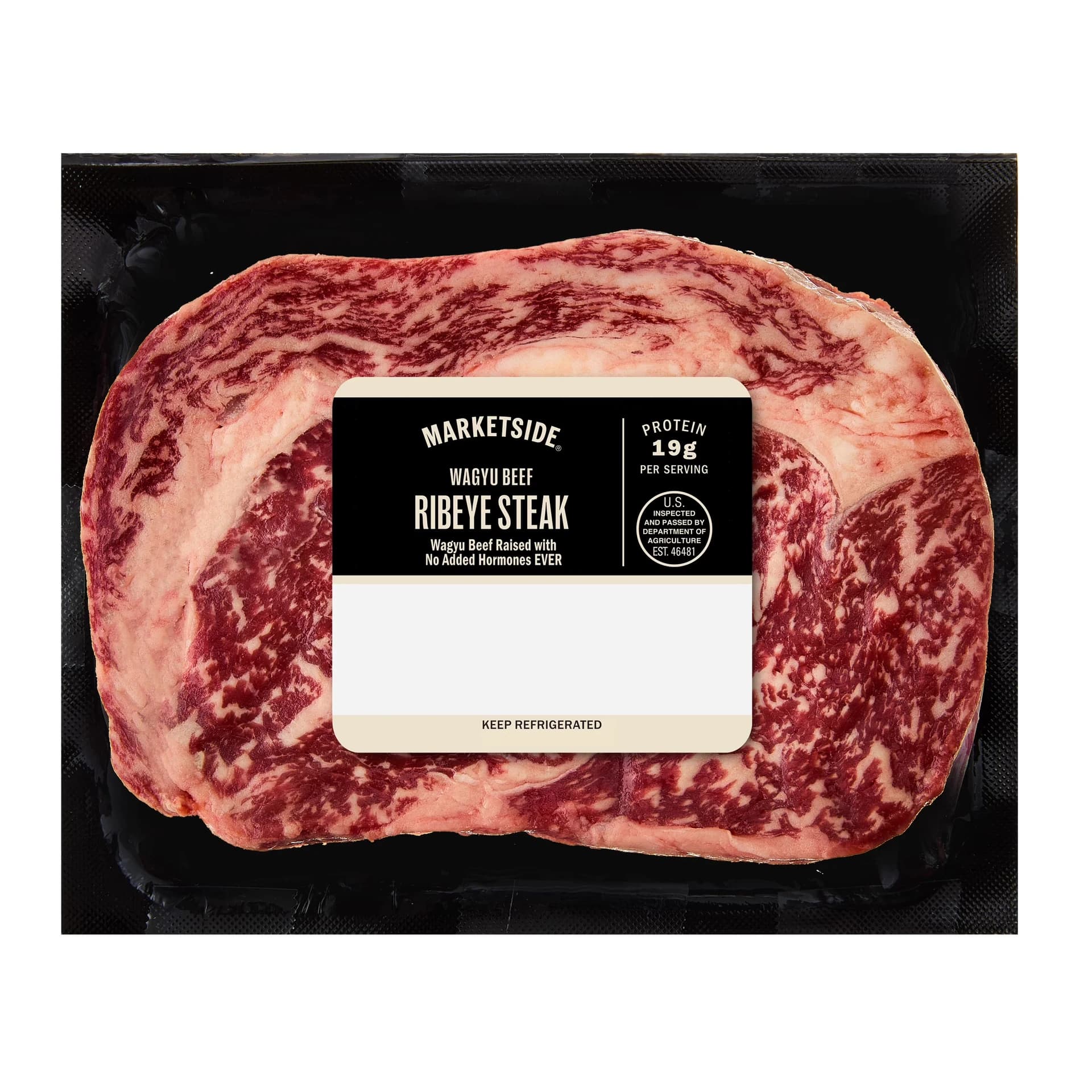 Marketside Wagyu Beef Ribeye Steak, 0.48 - 0.78 lb — product image 1