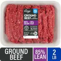 Kroger® 85/15 Ground Beef Tray 2 LB — product image 1