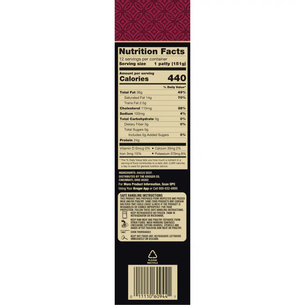 Private Selection® Angus Beef Patties — product image 4