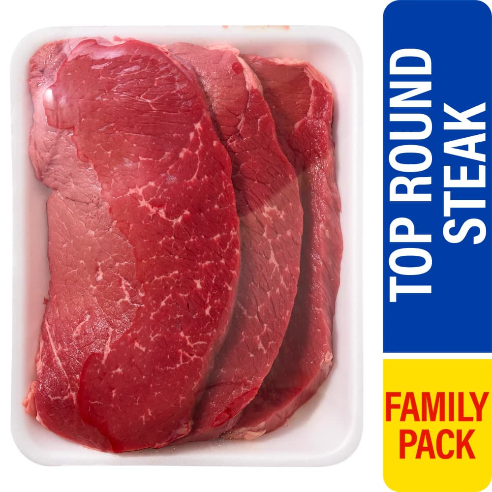 Top Round Beef Steak Family Pack — product image 2