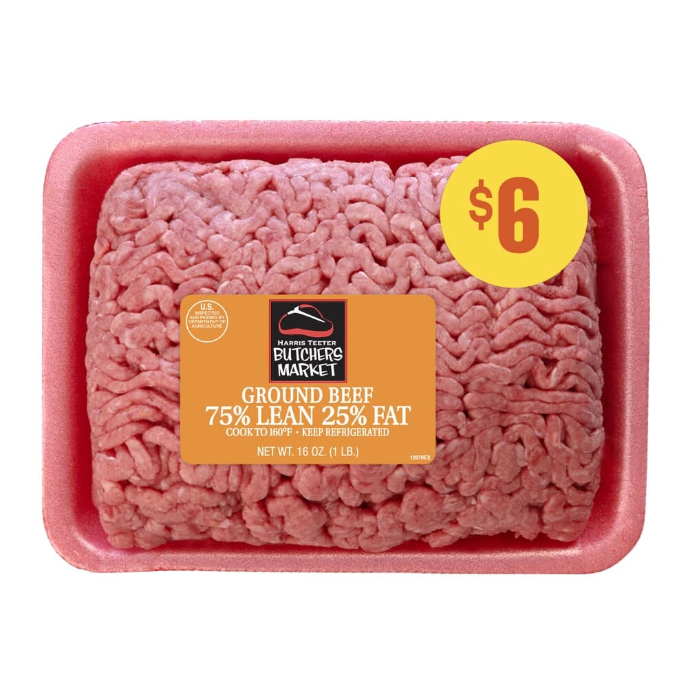 Harris Teeter 75/25 Ground Beef — product image 2