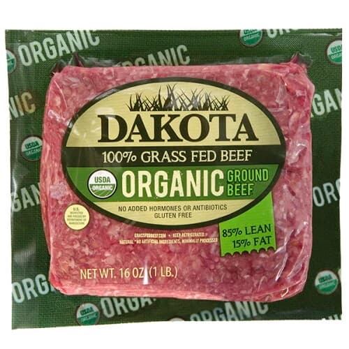 Dakota Organic Grass-Fed 85% Lean Ground Beef — product image 1