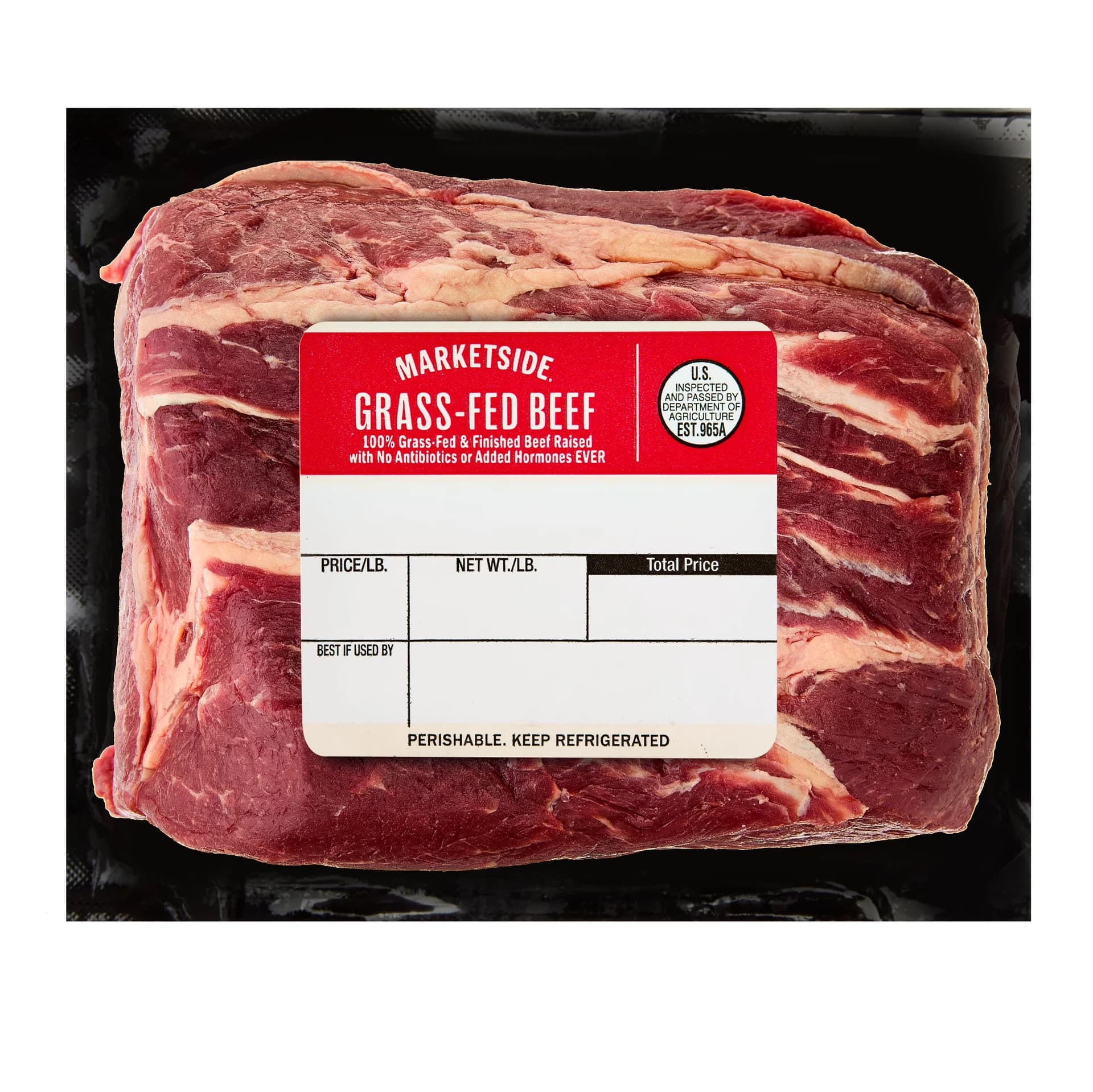 Marketside Grass-Fed Beef Chuck Roast, 1.5-2.5 lb — product image 1