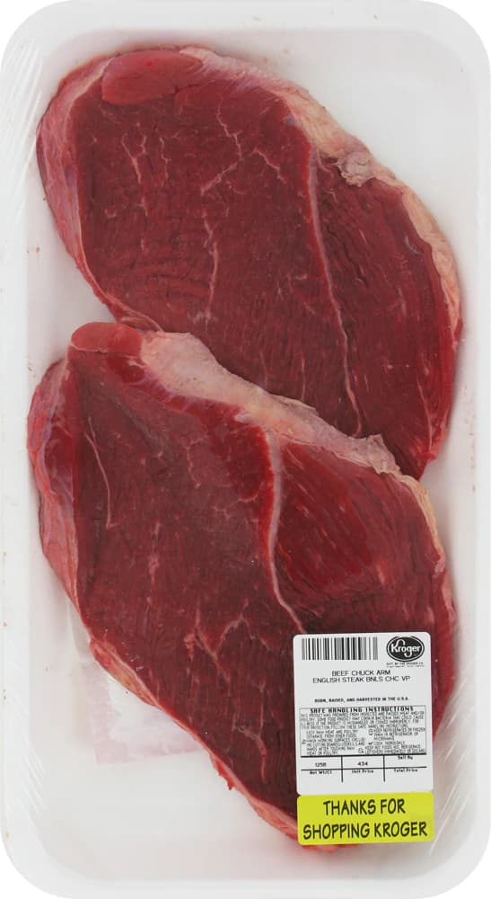 Beef Choice Boneless Blade Chuck Steak Value Pack (About 2 Per Pack) — product image 2