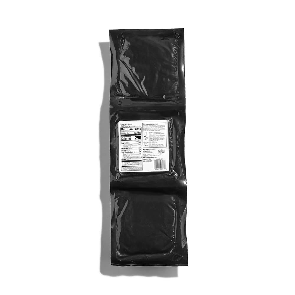 365 by Whole Foods Market Ground Beef 80% Lean/20% Fat Value Pack, 48 OZ — product image 2