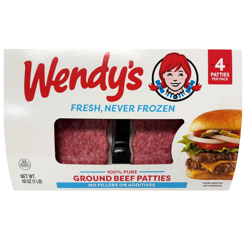 Wendy’s Ground Beef Patties (Exclusive To Kroger!) — product image 2