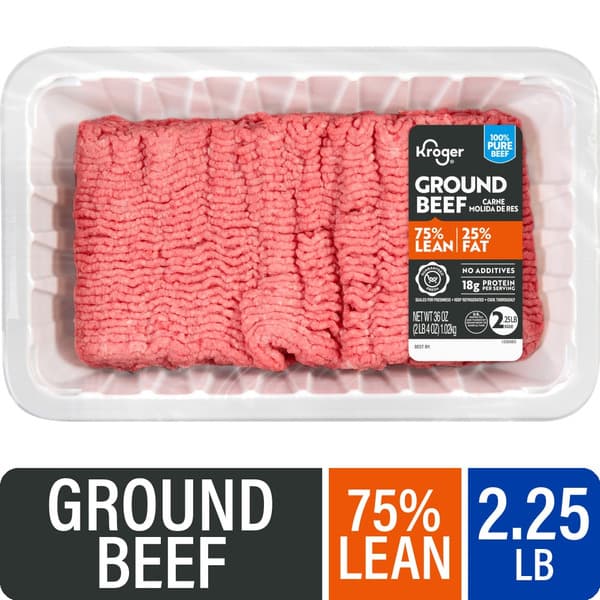 Cargill 75/25 Ground Beef 36 oz — product image 1
