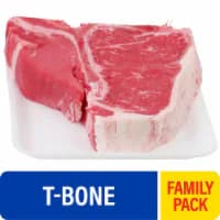 Choice T-Bone Beef Steak Family Pack — product image 1