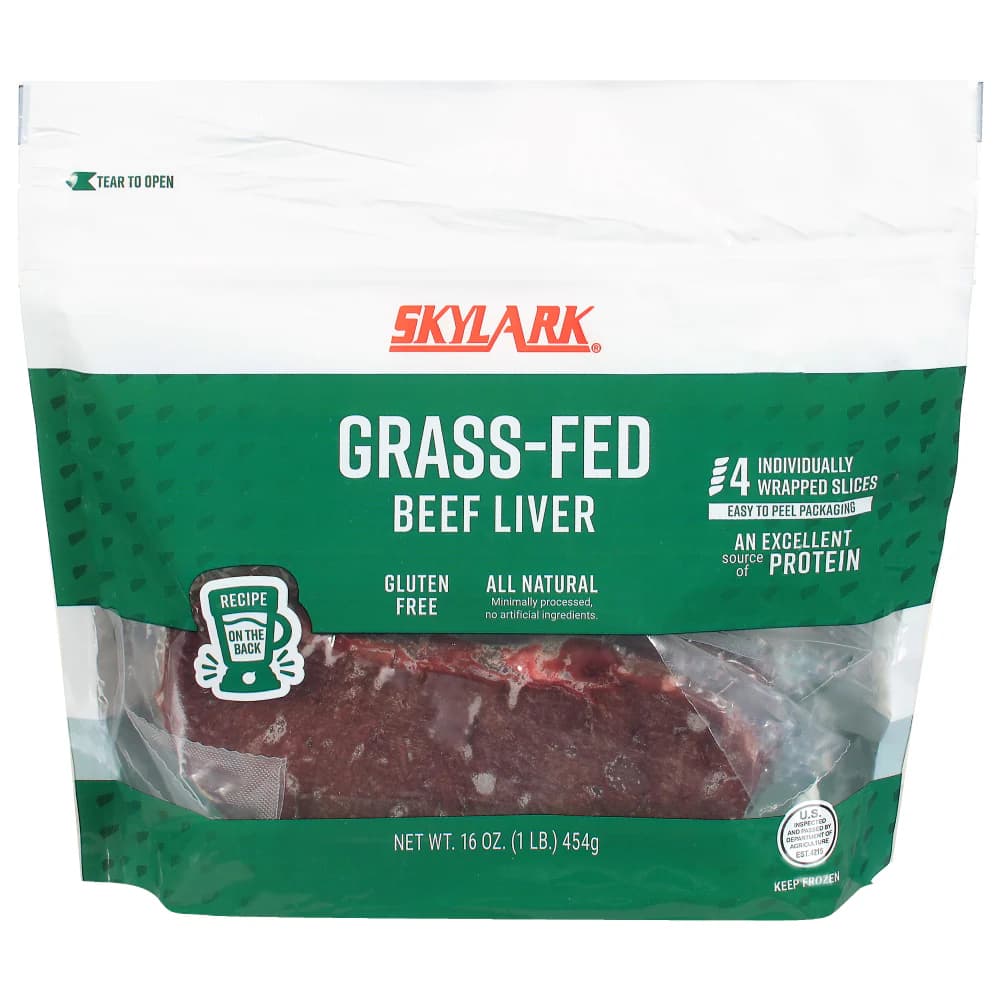 Skylark Grass-Fed Beef Liver — product image 1