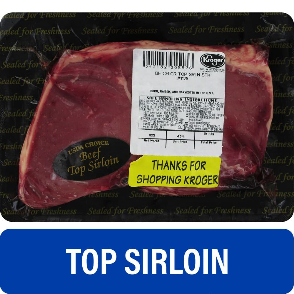 Choice Top Sirloin Beef Steak (Single) — product image 2