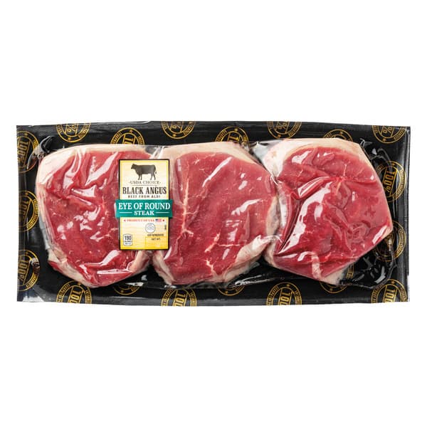 USDA Choice Black Angus Eye of Round Steak, per lb — product image 1