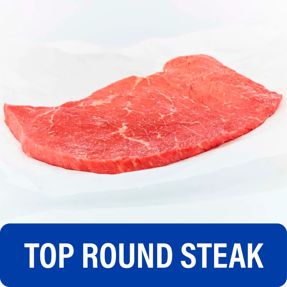 Choice Boneless Top Round Beef Steak — product image 2