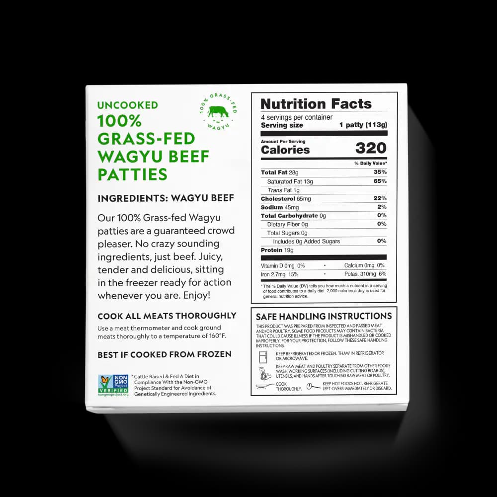 First Light Grass-Fed Wagyu New York Strip Steak, 8 oz — product image 1