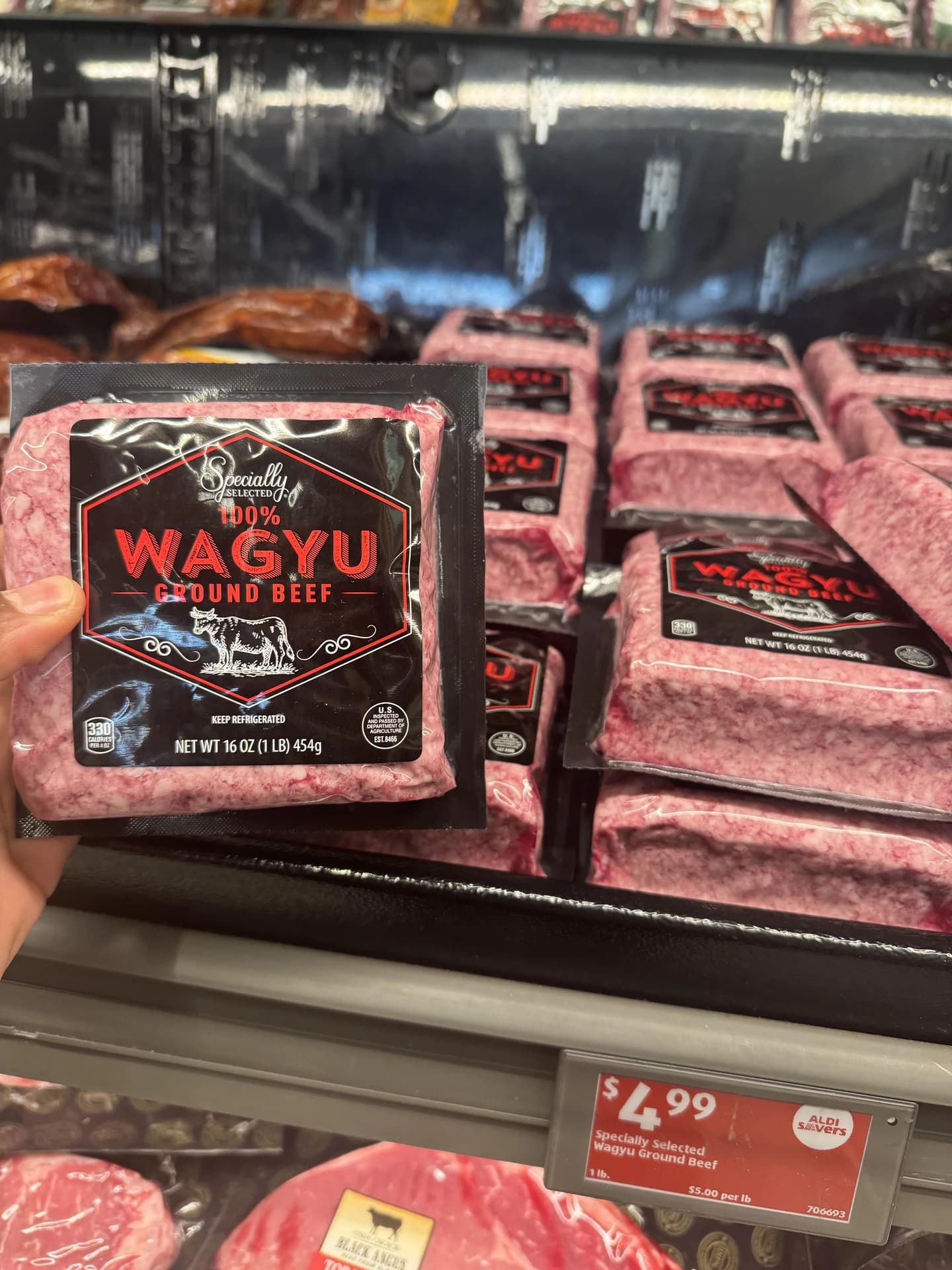 Specially Selected 75% Lean/25% Fat Wagyu Ground Beef — product image 2