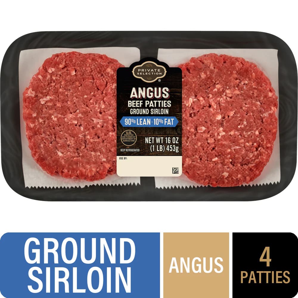 Private Selection® 90/10 Angus Ground Beef Patties — product image 2