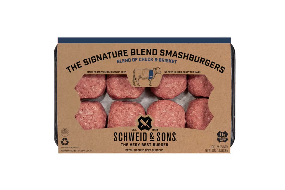 Schweid & Sons® The Signature Blend Smashburgers Patties — product image 2