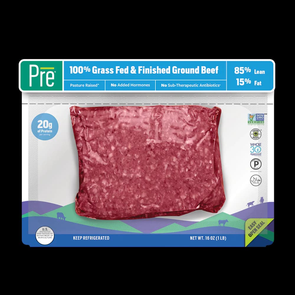 Pre® Grass Fed & Finished Ground Beef 85% Lean 15% Fat — product image 3