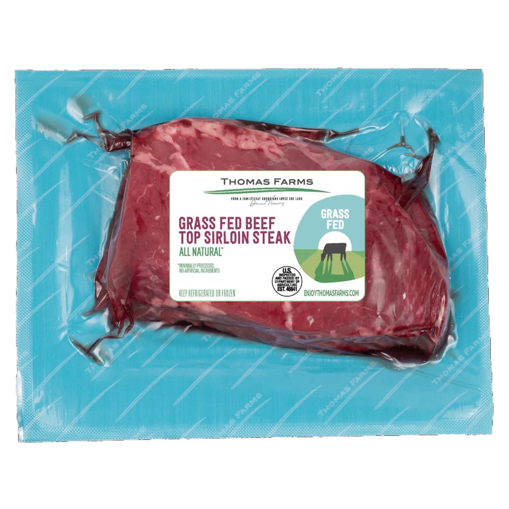 Thomas Farms Grass-Fed Top Sirloin Steak, 8 oz — product image 2