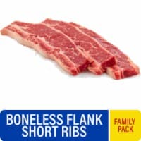 Choice Beef Short Rib Flank Style Family Pack — product image 1