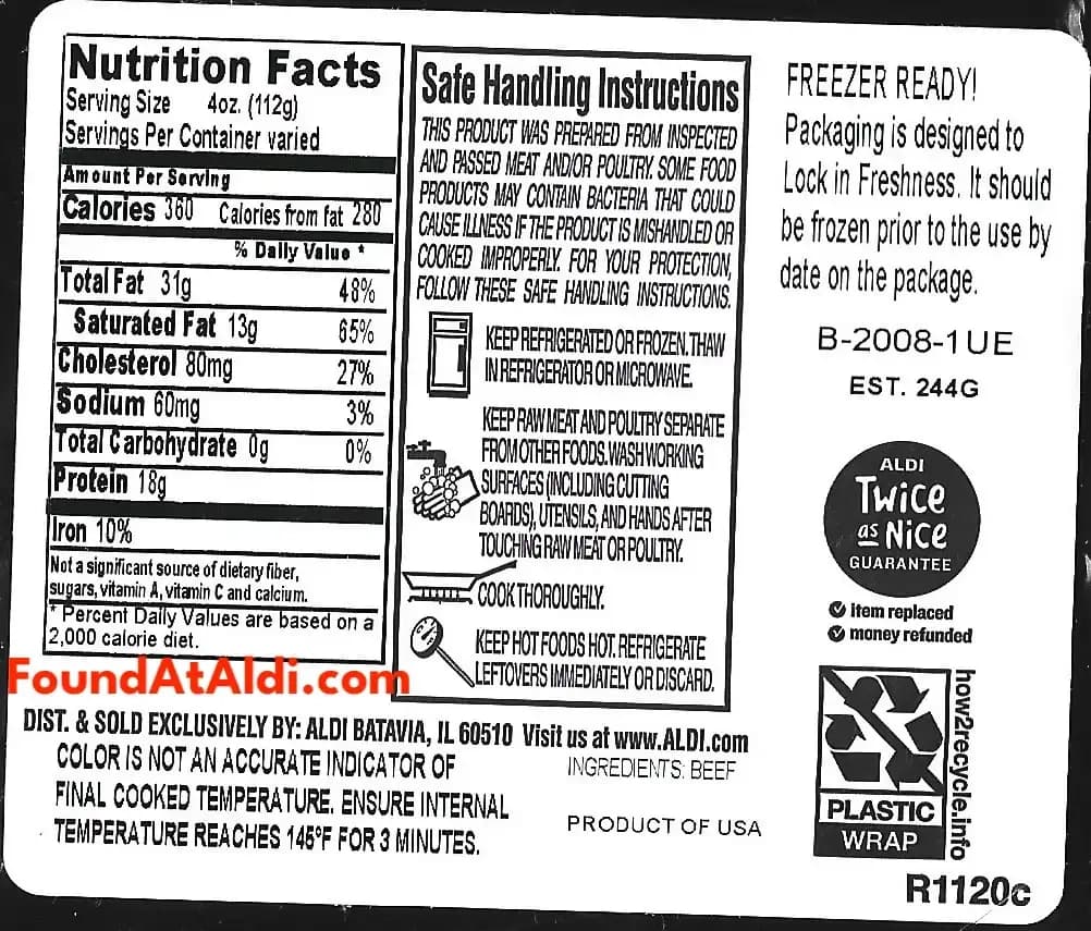 USDA Choice Black Angus Ribeye Steak — product image 2