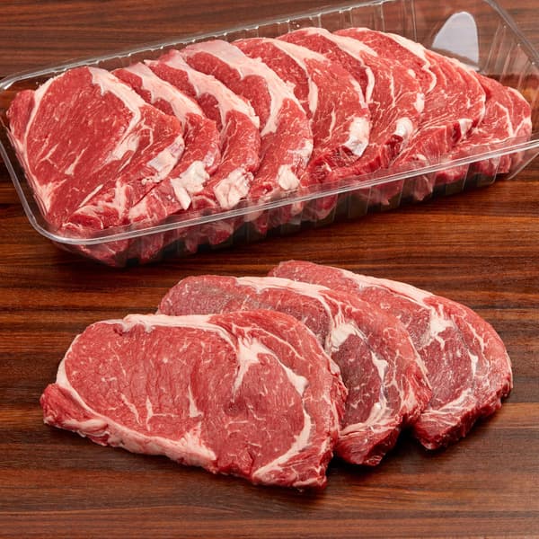 Kirkland Signature USDA Choice Beef Ribeye Steak Boneless, Thin Cut — product image 3