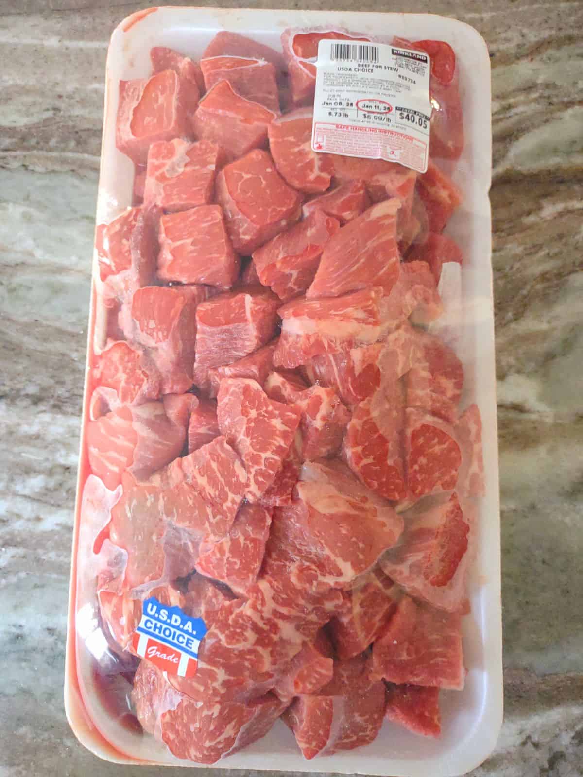 Kirkland Signature USDA Choice Beef for Stew — product image 2